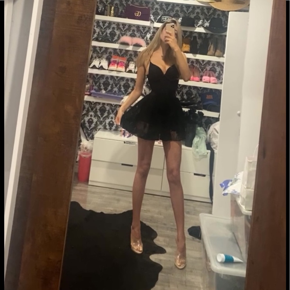 Dark fairy mini dress